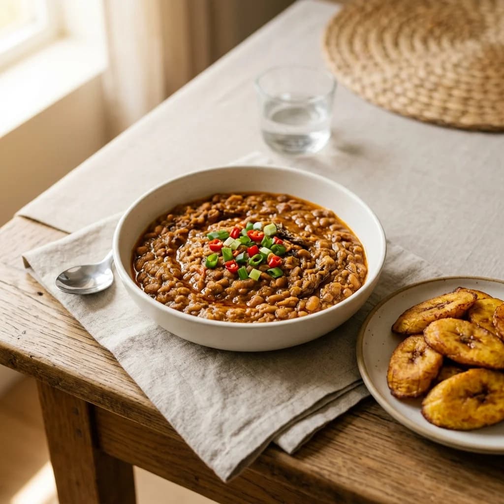 Beans & Plantain